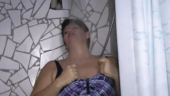 Annadevot - Into SWIMSUIT under the SHOWER