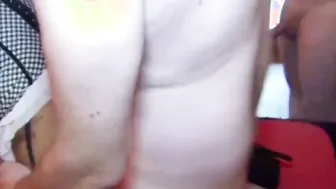 African women farted 10 cum loads from her booty inside