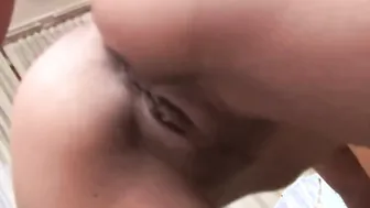 Dark Haired lesbians sharing their vibrators