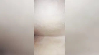 big black dick jizzes inside BBW booty (creampie)