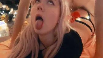 Sexsual step sis getting anal pounded for Xmas -- Estie Kay
