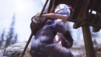 【MMD R-19 year old SEX DANCE】GANYU WALKING SATISFIES WITH INSANE SATISFACTION RECEIVES SUPER SEXY MONSTER BONED セクシ[MMD]