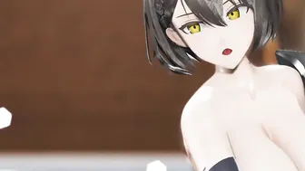 【MMD R-teens SEX DANCE】SEXI CHICK DANCING EXITED SHOWS HER GIGANTIC TITSホットダンス[MMD]