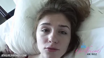 Rosalyn Sphinx wakes up and wants a cumshot. pov one-two