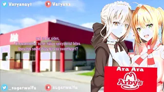 Sausage Slider at Ara Ara Arbys [ft Sugar Waifu]