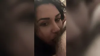 Greek Butt offer Sexsual Deep Throat to her Baby Daddy .