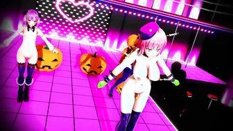 Mmd the Day after Halloween Collect all Rough Candies (3D Cartoon)