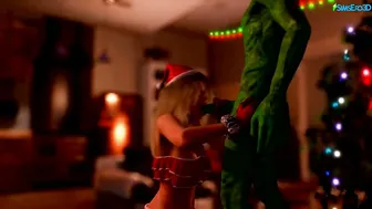 New Years Eve Celebration for the Grinch and you (3D Anime)