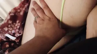 Nice White Boi Cunt welcomes her thick dick