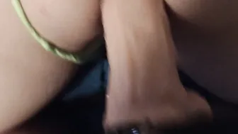 Nice White Boi Cunt welcomes her thick dick