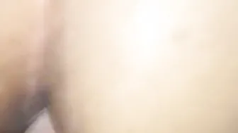 Buddies fiance lets me dip my gigantic white penis into her