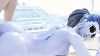 Widowmaker Enthusiastically Fucking
