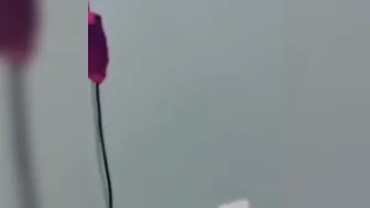Her first time anal without a condom and she asks me to end up into her booty