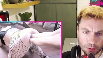Goddess cunt with mouth Getting Double Fists into Booty Reaction