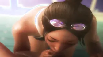 Fucked at pool rough hentai cartoon