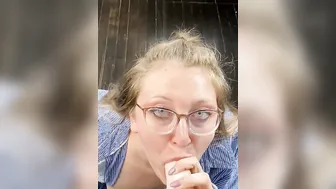 pov gagging oral sex for daddy