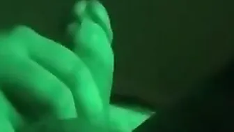 Cloudy teaser fun with daddy sucking clouds on his penis while on my knees begging him for more