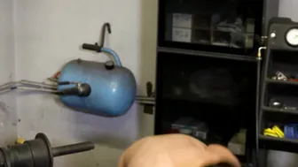 Inked MILF Goddess getting twat cumshoted