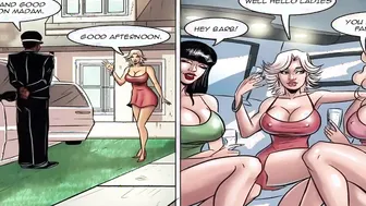 Housewives of Beaverton pt. one - Rich Married White Woman Gangbanged by Gigantic Cock African Guys || Female Domination