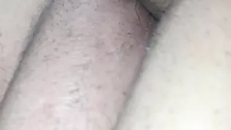 Wifey takes cock from 2 gigantic cock males