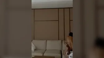 Having Fun with hotel staff