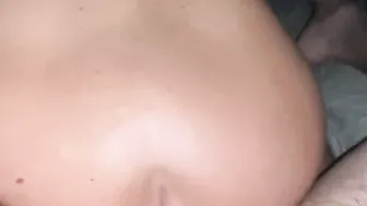 Amateur Mom takes DEEP reverse cowgirl