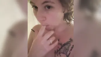 Soapy Titties - All Natural Red Haired having fun into the shower