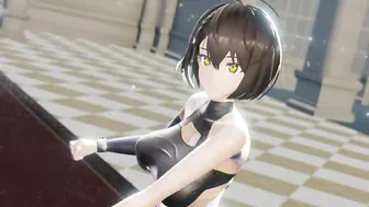 【MMD R-18 year old SEX DANCE】BALTIMORE DANCING NAUGHTY AND NUDE CELEBRATES HER HUGE HOOTERS セクシーな女の子[MMD]