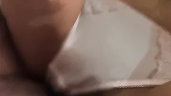 【個人撮影】女子大生のパンツをずらして挿入中出し〜Creampie for college girls〜