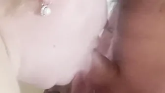 fuck older bbw woman between her titties and inside her