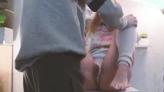Licked 19 year old sisters twat and screwed her asshole -- Estie Kay