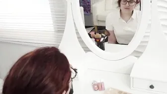 Koven Studios porn video – The slutty 18 red haired is back inside our studios to receive the irresistible fucked she needs