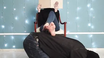slutss Feet Play On My Back