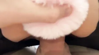 Boned eighteen roommate into leather leggings