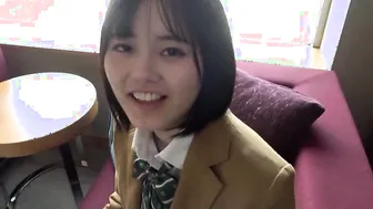 Japanese bimbos into 18 yo uniform getting her vagina plowed into a hotel. Her natural titted are pretty. Hardcore with gigantic
