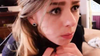 Alex Blake RELUCTANT HEAD 19 year old year older gags and gurgles on penis of kinky mature man Joe Jon