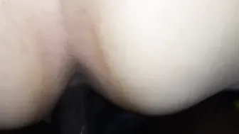 BBW Getting butt filled with cum by bbc and has Anal Orgasm (My First Ever Anal Jizzed Inside My Life)