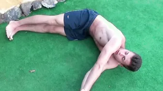 point of view Silvia Dellai pounded by boyfriend outdoors
