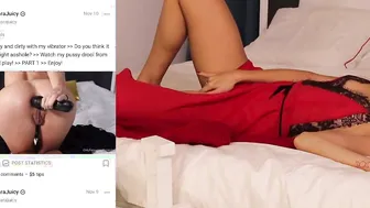 HARDCORE ANAL MASTURBATION before TINDER DATE | LaraJuicy