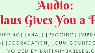 XXXMas Audio: Mrs. Claus Give You a Promotion
