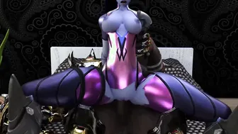 Widowmaker Anal Pounded by Ebony Doomfist [Grand Cupido]( Overwatch )