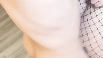 Gigantic Natural Butt Ride Before Rough Doggy Orgasm and Jizzed