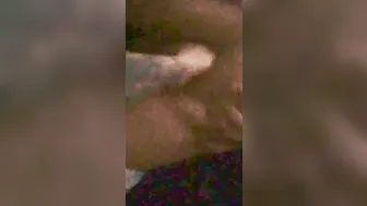 Ex wifey roughly punch fist his bubble but with no lube..inside the morning
