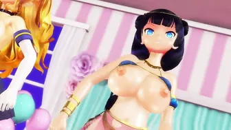 【MMD R-18 year old SEX DANCE】TASTY TEMPTATION EXTREME BUTT PERVERSE SWEET SATISFACTION ホットお尻 [MMD]