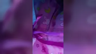 Sucking gigantic clouds on my huge titles well Daddy watches massage his huge dick giving me a cloudy load