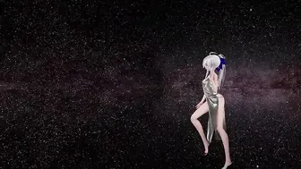 【MMD R-teenagers SEX DANCE】HAKU DANCING DOES SEXI TEASING AND DANCES BABE MODTRING HER GIGANTIC TITSセクシーな女の子[MMD]