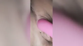 mom plays with warm dripping vagina