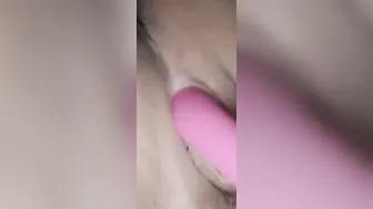 mom plays with warm dripping vagina