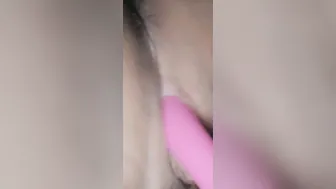 mom plays with warm dripping vagina