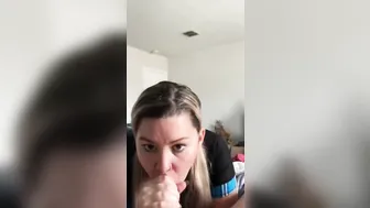 pov Bordhousewife offer irresistible fellatio